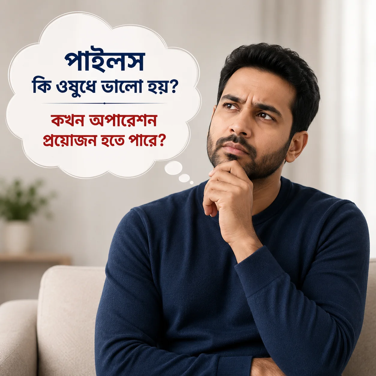 পাইলস কি ওষুধে ভালো হয় নাকি অপারেশন প্রয়োজন – ডা. এইচ. এন. এম. শফিকুজ্জামান
