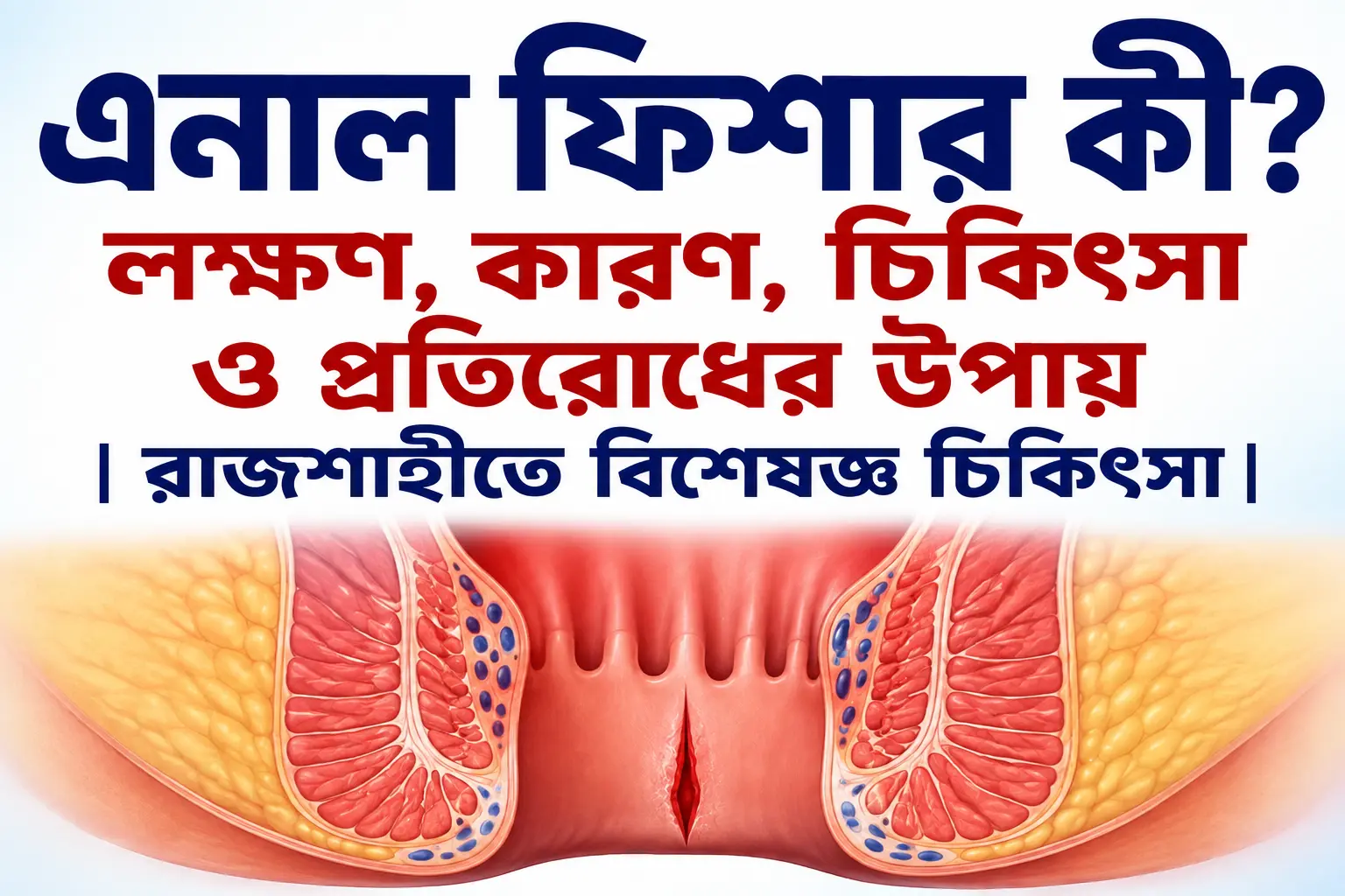 এনাল ফিশার কী, লক্ষণ, কারণ ও চিকিৎসা – ডা. এইচ. এন. এম. শফিকুজ্জামান
